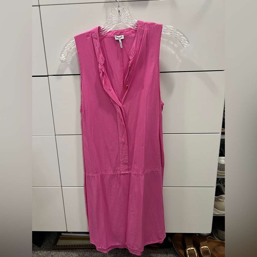 Splendid Fuchsia Sleeveless Dress